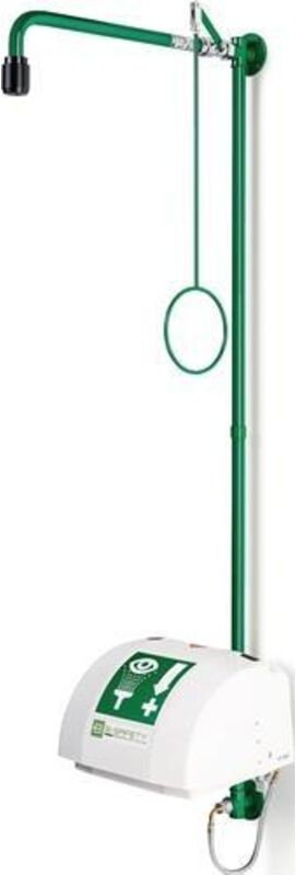 B-safety - Notdusche ClassicLine mit zwei Brauseköpfen Wandmontage Anschluss 3/4 ig ″