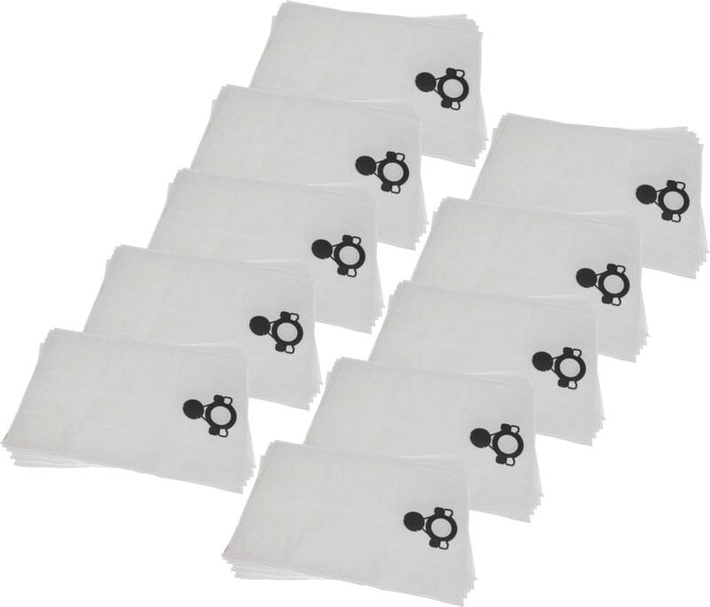 50x Staubsaugerbeutel kompatibel mit Nilfisk Attix 44-2H ic, 44-2L ic, 44-21 ic Staubsauger - Mikrovlies, 52,5cm x 39cm ...