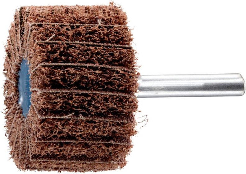 Thumbnail - Pferd - 44698513 polinox Vlies-Schleifstift pnz ø 50x30mm Schaft-Ø 6 mm A80 für Feinschliff und Finish