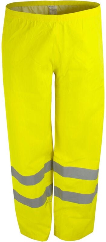 Warnschutzregenhose Größe m gelb