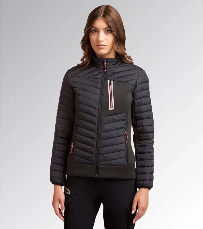 Arbeitsjacke für Damen PADDED JACKET TECH ATHENA - Schwarz M