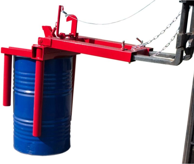 Manuvit Fassmanipulator schwenkbarer Manipulator für Metallfässer Tragkraft 300kg