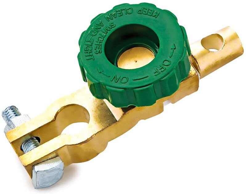 Aougo - 12V/24V Batterietrennschalter, Batteriestromkreisunterbrechung, Anschlussschalter Autobatterieanschluss für Moto...