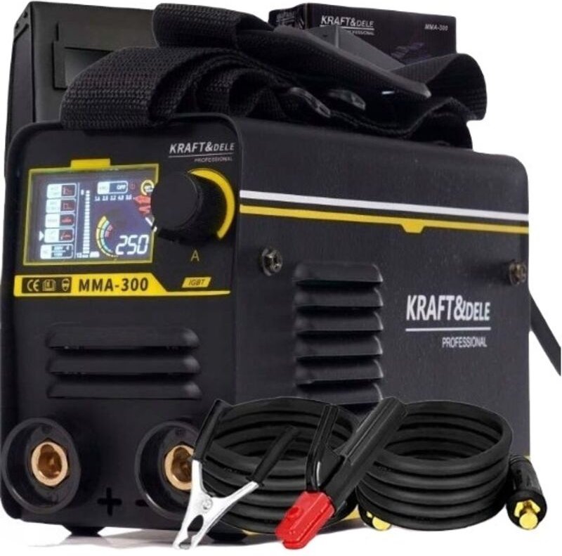 Elektrodenschweißgerät Inverter Welder Schweißgerät 300A 230V LCD-Display MMA IGBT WIG (TIG) LIFT