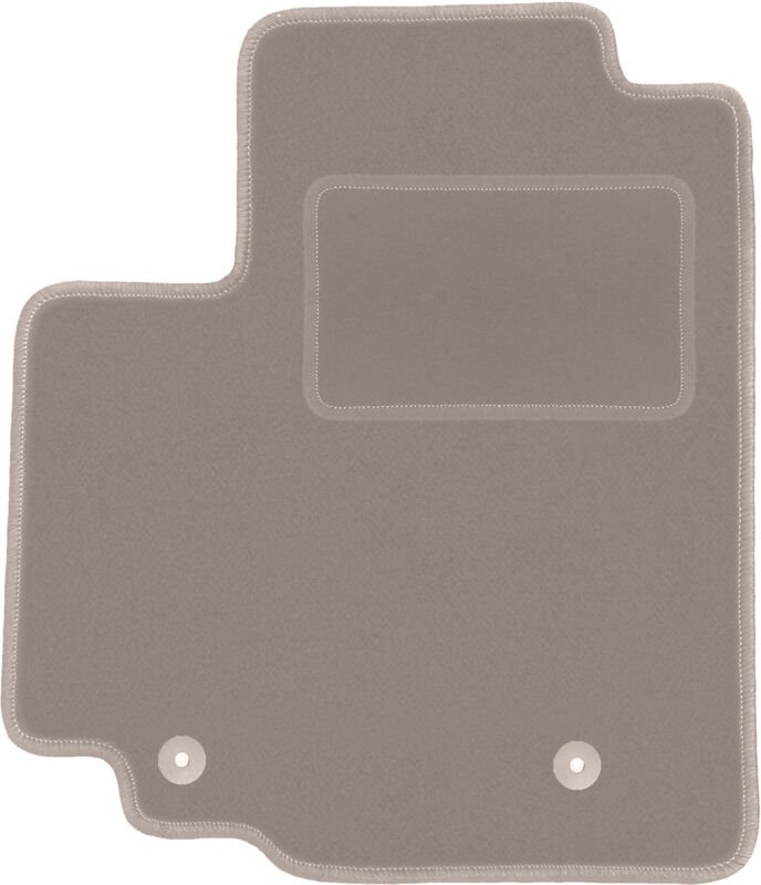 Thumbnail - Beige Fahrermatte für: Opel Agila B Schrägheck (2008-2014)