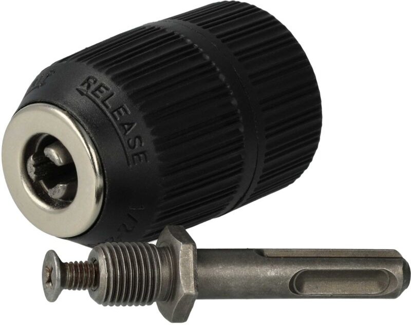 vhbw Schnellspannbohrfutter kompatibel mit Hikoki DV18DC, DV16VWUZ, DV20VB2, DV18VWUZ, DV16SS Akku Bohrschrauber, Bohrma...