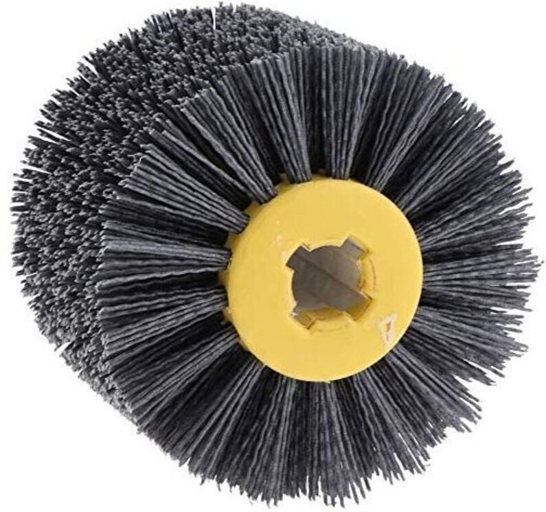 Nylonbürste für Antriebsrad – Körnung 180/240 – für Holzbürste, Satiniermaschine (Körnung 180)