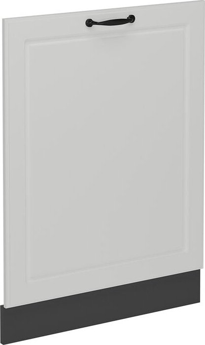 Vicco - Geschirrspülblende R-Line, Weiß Landhaus, 60 cm ohne Arbeitsplatte