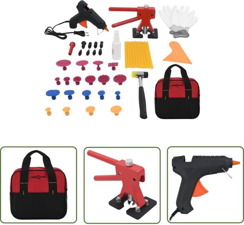 Helloshop26 - The Living Store 45-tlg. Ausbeulwerkzeug-Set - Autoreparatur - Lackschäden Entfernen - Delle Ausbessern - ...