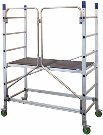 Matisère - Rollgerüst aus Alu klappbar : max. Arbeitshöhe : 3.00m - AL205/P