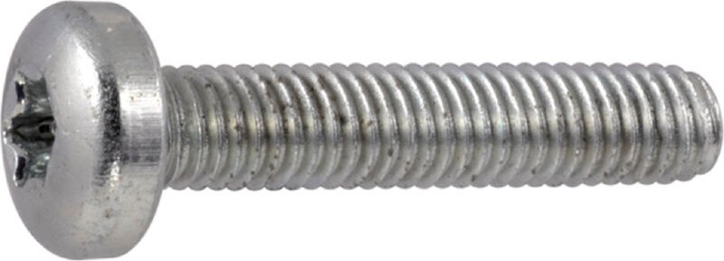 No Brand - Linsenkopfschrauben M3x8 TX10 Gewindeschrauben nach DIN7500PE, Stahl verzinkt - 1000 Stück