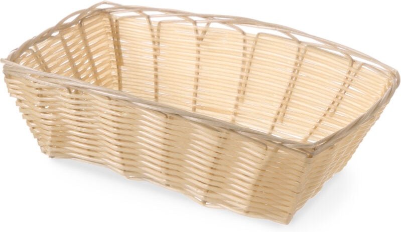 Thumbnail - Rechteckiger Brotkorb aus Polyrattan 225x150x65mm - Hendi 426807