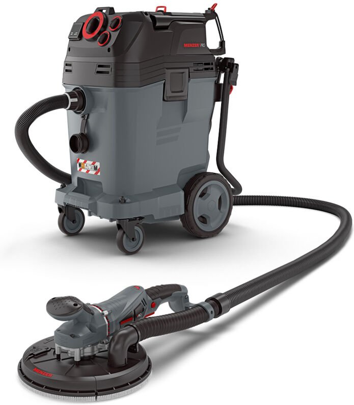 Trockenbau Schleifsystem Dustfree mit tbs 225 pro + vcm 550 pro - Menzer