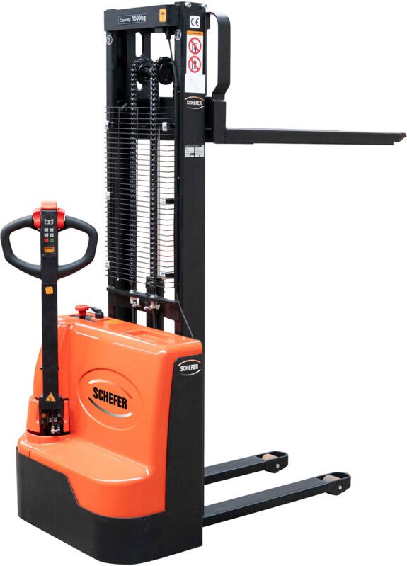 Schefer Deichselstapler EGV ECO Elektro Hubwagen Tragkraft 1500kg Hubhöhe 1510mm