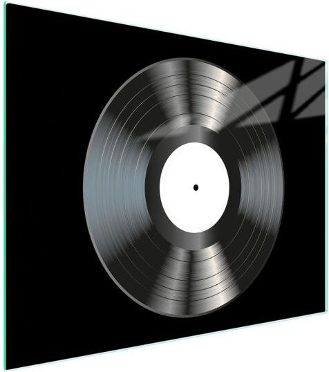 Glasschneidebrett 52x40 VINYL