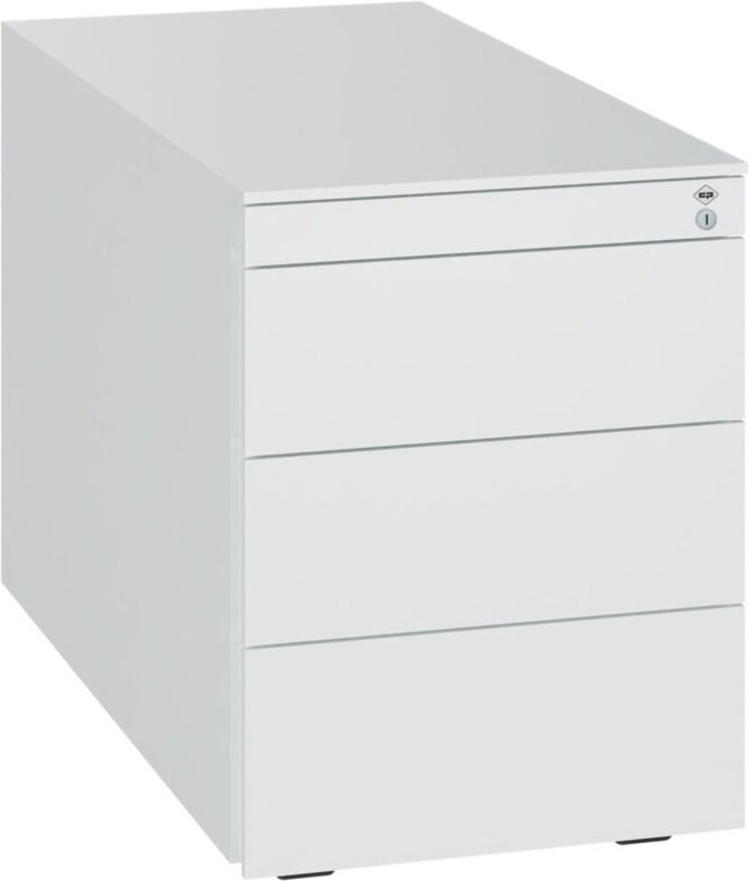 C+P Stahl-Rollcontainer, 563x430x781mm, 9010/9010