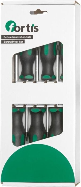 Fortis Schraubendreher-Satz 6-tlg. TORX