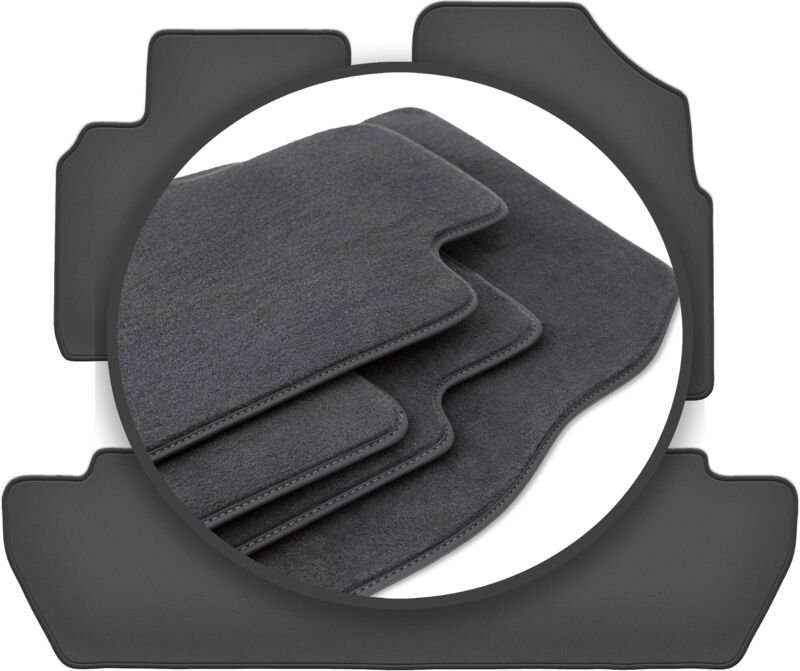 Premium-Fußmatten für: Citroen Berlingo II Kombivan, Multispace, 5-Sitzer (2008-2018)