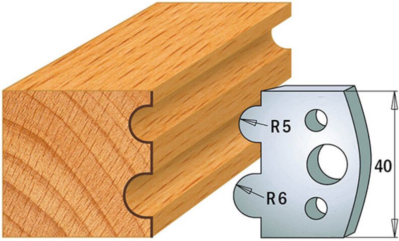 691.030PAAR BEGRENZER 40x4mm