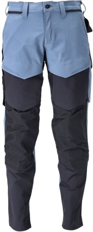 Hose mit Knietaschen 22379-311-85010 Gr. 76C50 steinblau/schwarzblau - Mascot