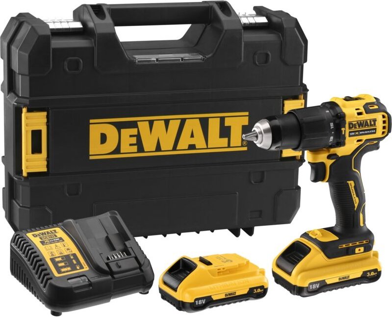 DEWALT WIERTARKO-WKRĘTARKA UDAROWA 18V 65Nm 2x3,0Ah BRUSHLESS DCD709L2T