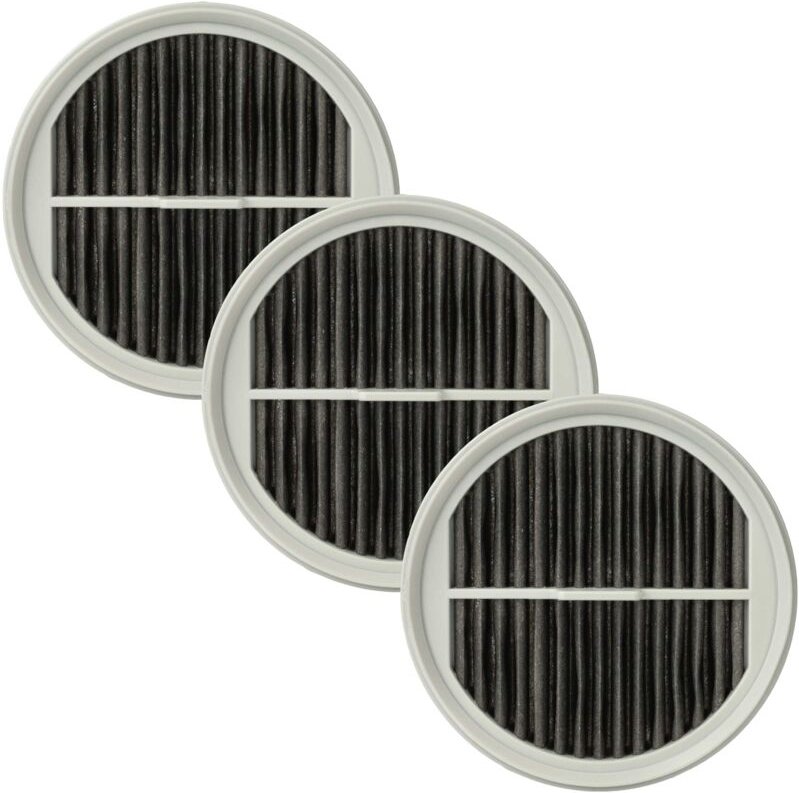 3x Staubsaugerfilter kompatibel mit Xiaomi Roidmi F8 Storm Pro Staubsauger - Schmutzfilter, Filtereinheit - Vhbw
