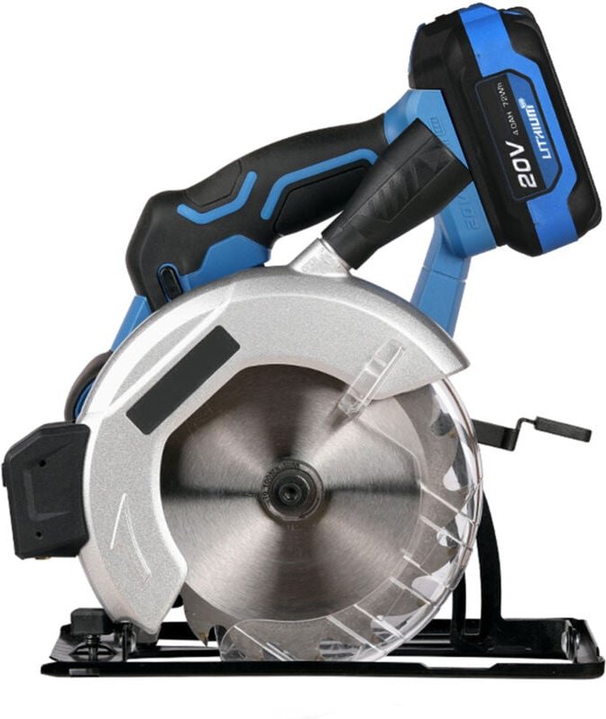 Rosvola - Scie Circulaire, 4300 rpm 165 mm Scies Circulaires Électriques , Moteur Haute Puissance, Profondeur de coupe 5...