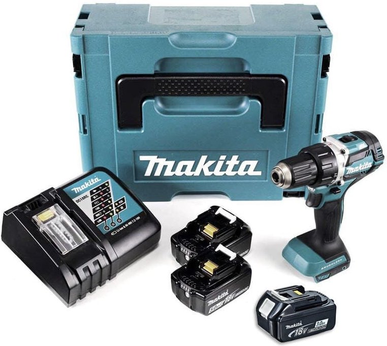 Thumbnail - Bohrschrauber bl 18V lxt (2x5,0 Ah + 1 x3,0 Ah) in makpac Makita DDF484JX1