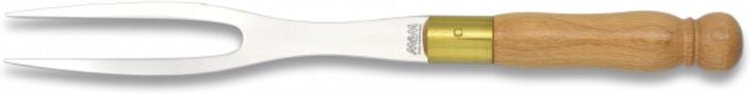 MAM - Tranchiergabel, Messinghülse, Mango Holz, 17,7 cm Klinge 17417