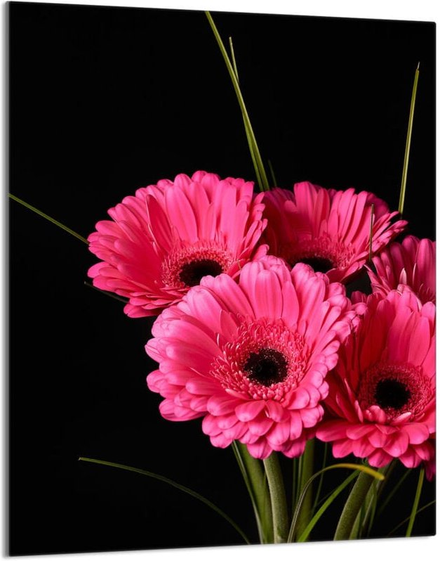 Glasschneidebrett 40x52 Gerbera