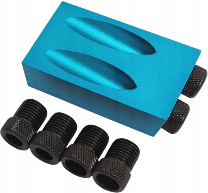 Dübelverbindungswerkzeug SCHABLONE Dübelwerkzeug SET 6 verdeckte Verbindungen