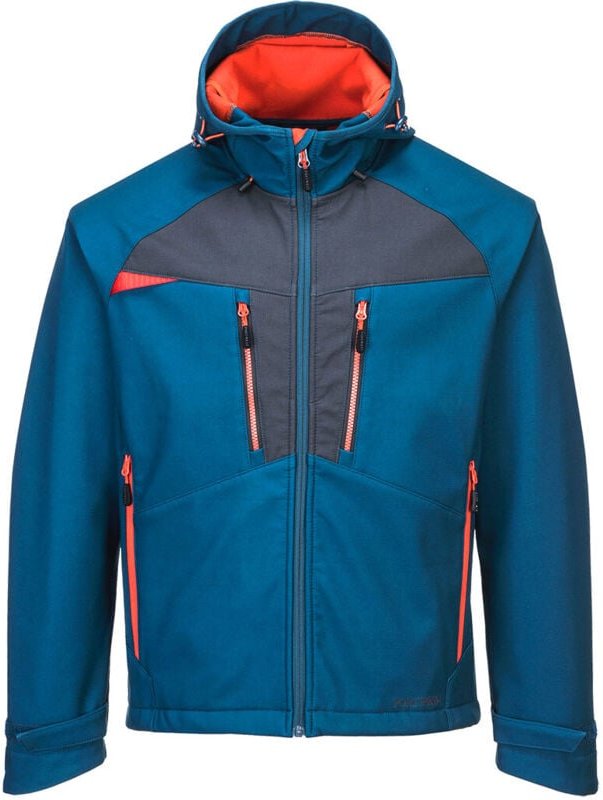 Thumbnail - Softshell-Jacke DX4 Blau Metro M