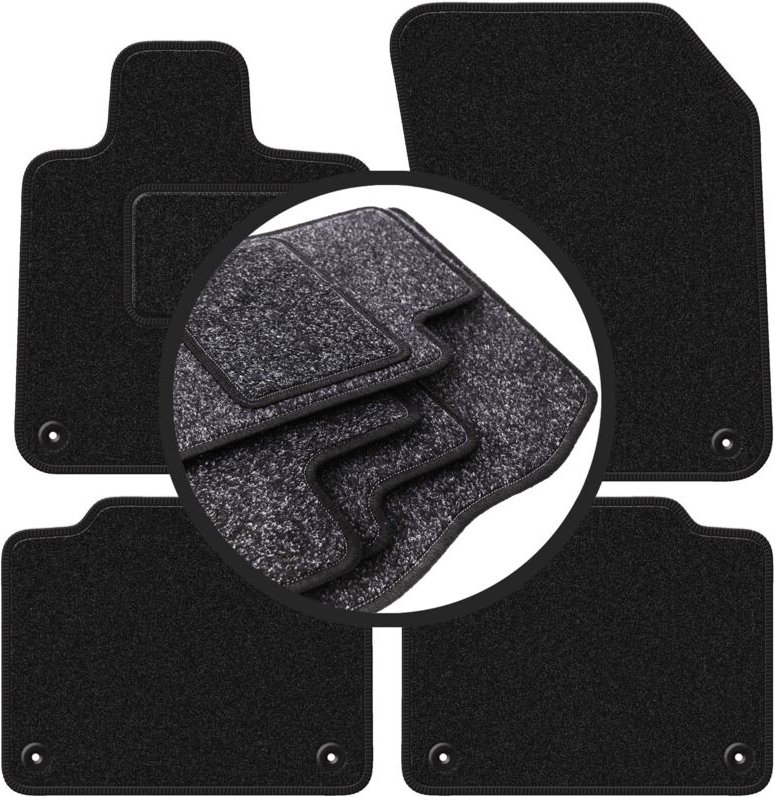ANTHRA Auto-Fußmatten für: Volvo V90 II Kombi (2016-)