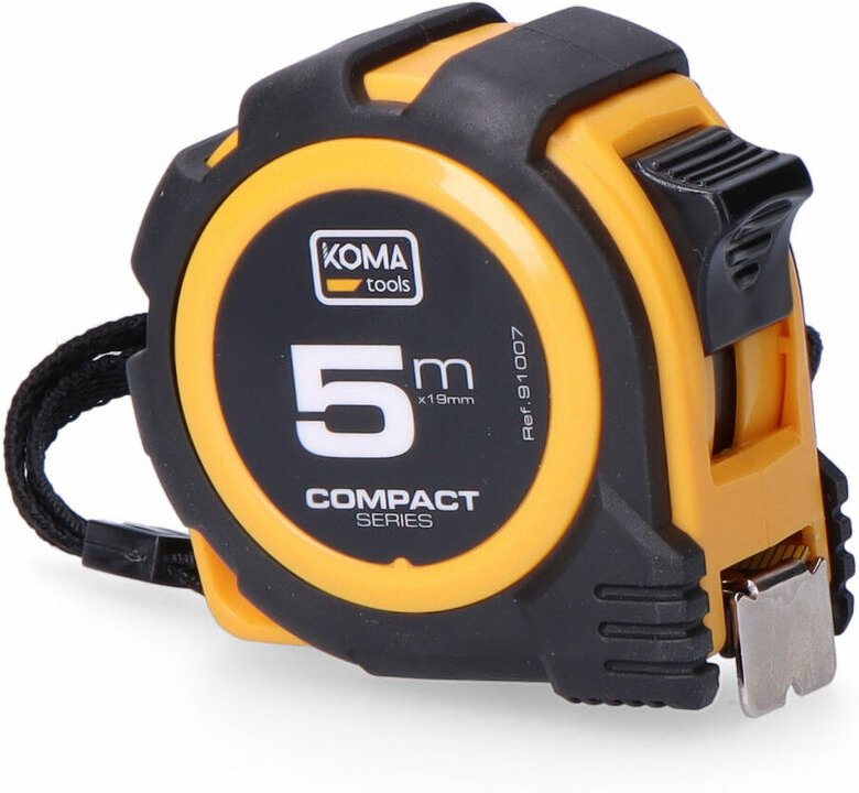 Maßband, 5m x 19mm, abs Compact Koma Werkzeuge 85761