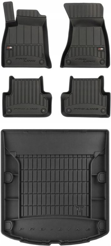 3D SET Fußmatten und Fußmatten Audi A5 F5 Sportback ab 2016-