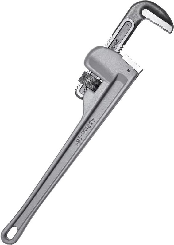 Mophorn 18" Rohrzange, Aluminium, verstellbar, ergonomisch, tragbar für Klempnerarbeiten und Autoreparaturen