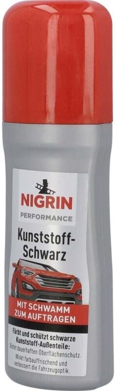 Performance Kunststoff-Schwarz 75ml Autopflege - Nigrin