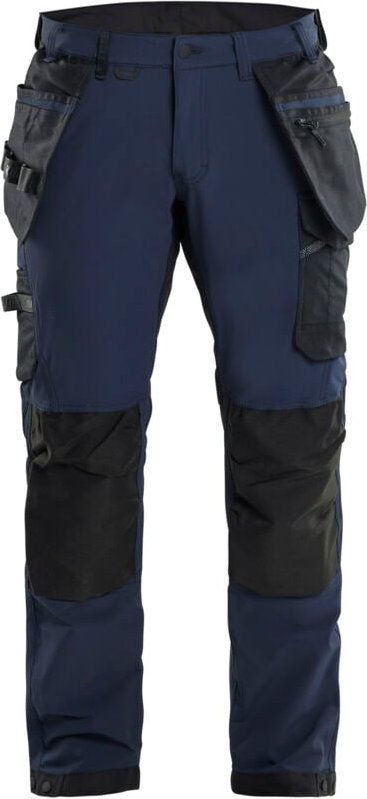 Arbeits-Hosen Artisan Stretch 4D 1522 - Dunkelblau/Schwarz M - FR(44) - SE(C50) - Lang