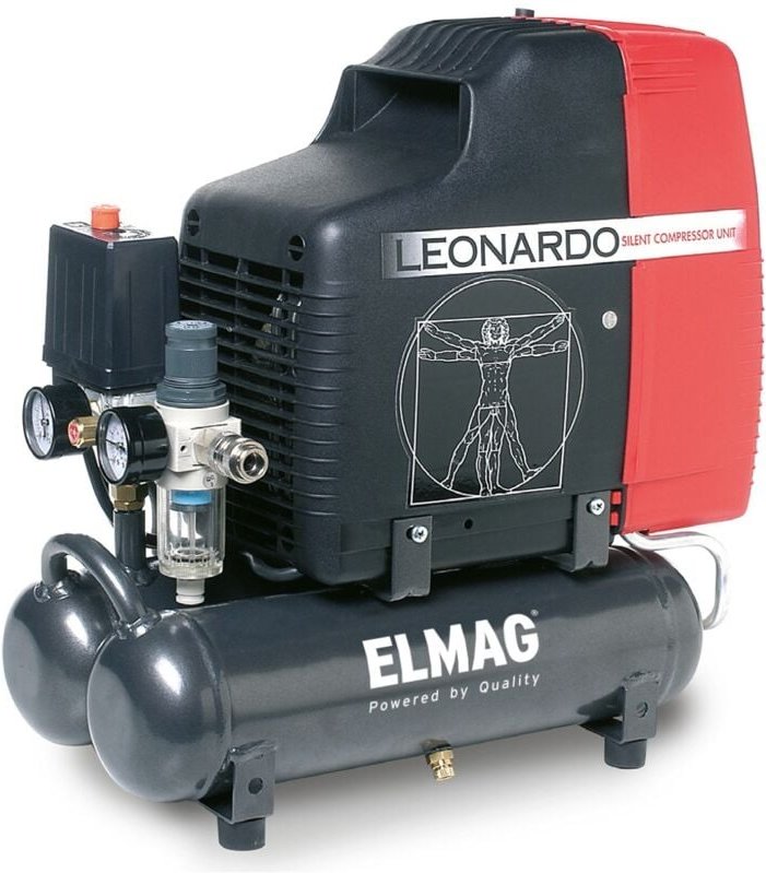 Lfreier Spezialkompressor leonardo 110/10/6 w