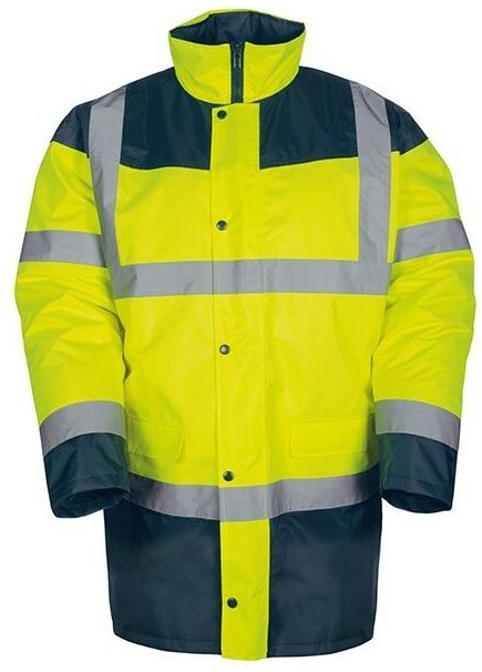 Singer Safety - palerme High Visibility Parka Größe xl Farbe Gelb/Marineblau - PALERME04