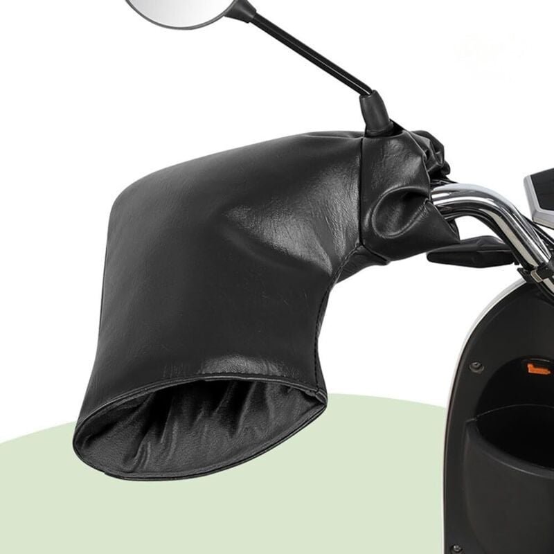 Thumbnail - Lenkermuffen als Überzieher für Motorrad, Fahrrad, E-Scooter - Winddichte & Wasserdichte Winter-Handschuhe - Mit Reflekt...