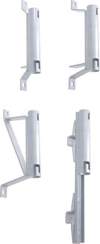 Zarges Einsteckhülse Edelstahl 30mm Wandabstand