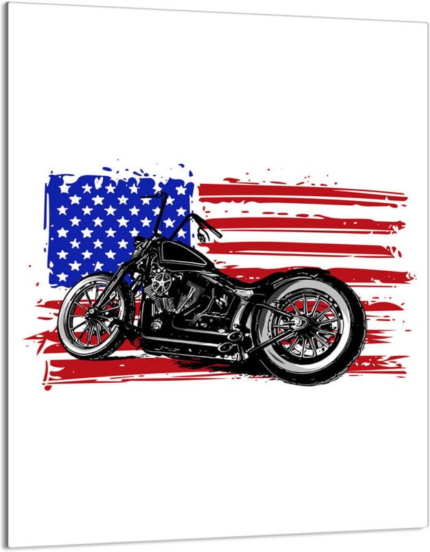 Glasschneidebrett 40x52 Motorrad