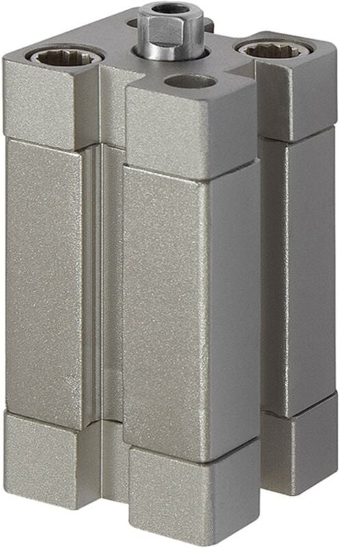 Kompaktzylinder, doppeltwirkend, ig, K-Ø50, Hub25, G1/8, ISO21287 - Riegler