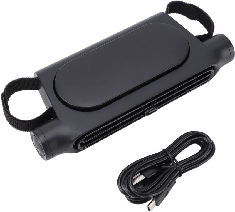 Ej.life - USB-Lüfter für Autositze, multifunktional, effizient, geräuscharm, sicher, blattlos, Rücksitz-Kopfstütze, Turb...