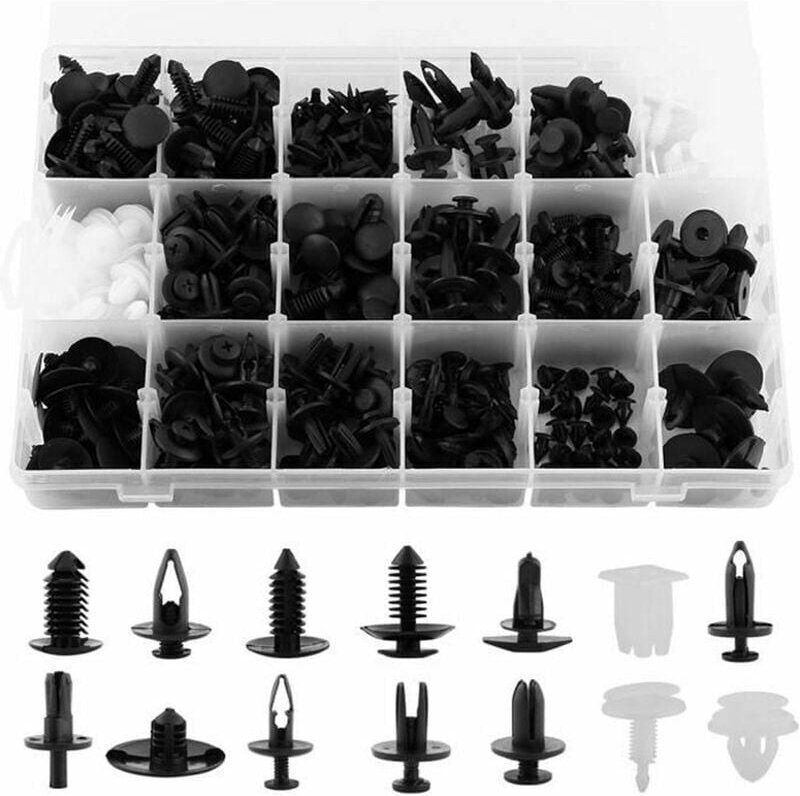 415 Stück Auto Auto Nieten Stoßstange Türverkleidung Clip Retainer Verschluss Clips TrimAuto & Motorrad: Teile, Auto-Ers...