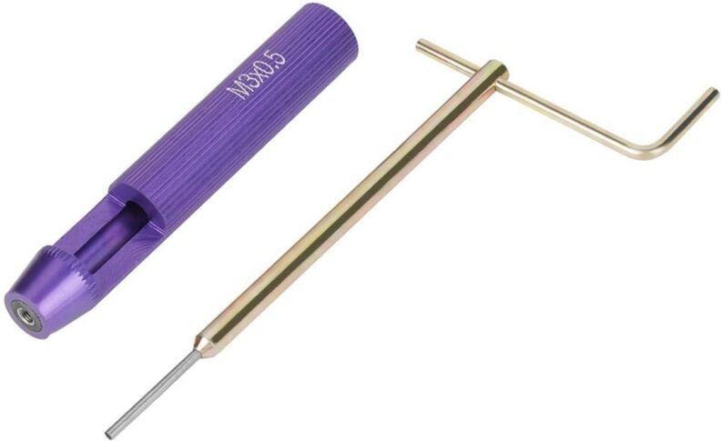 Zoternen - 50pcs Gewindereparatur-Einbausatz, Handwerkzeugsätze Integrierte Werkzeugsätze Edelstahl-Helicoil-Typ M3 x 2D