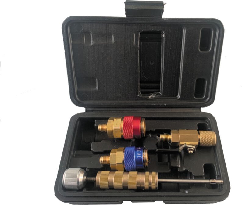 Entfernungstool für Kältemittelbehälter für R134A Hochdruck und Niederdruck