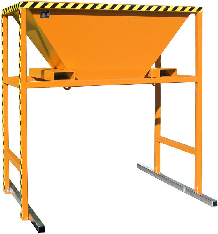 Bauer Befülltrichter BTM, lackiert, Gelborange