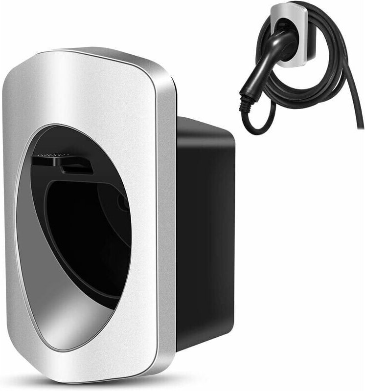 SNQ - Typ 2 Wandhalterung Kabelhalter Elektrofahrzeug ev Ladegerät Ladestation Organizer für Kabelaufbewahrung